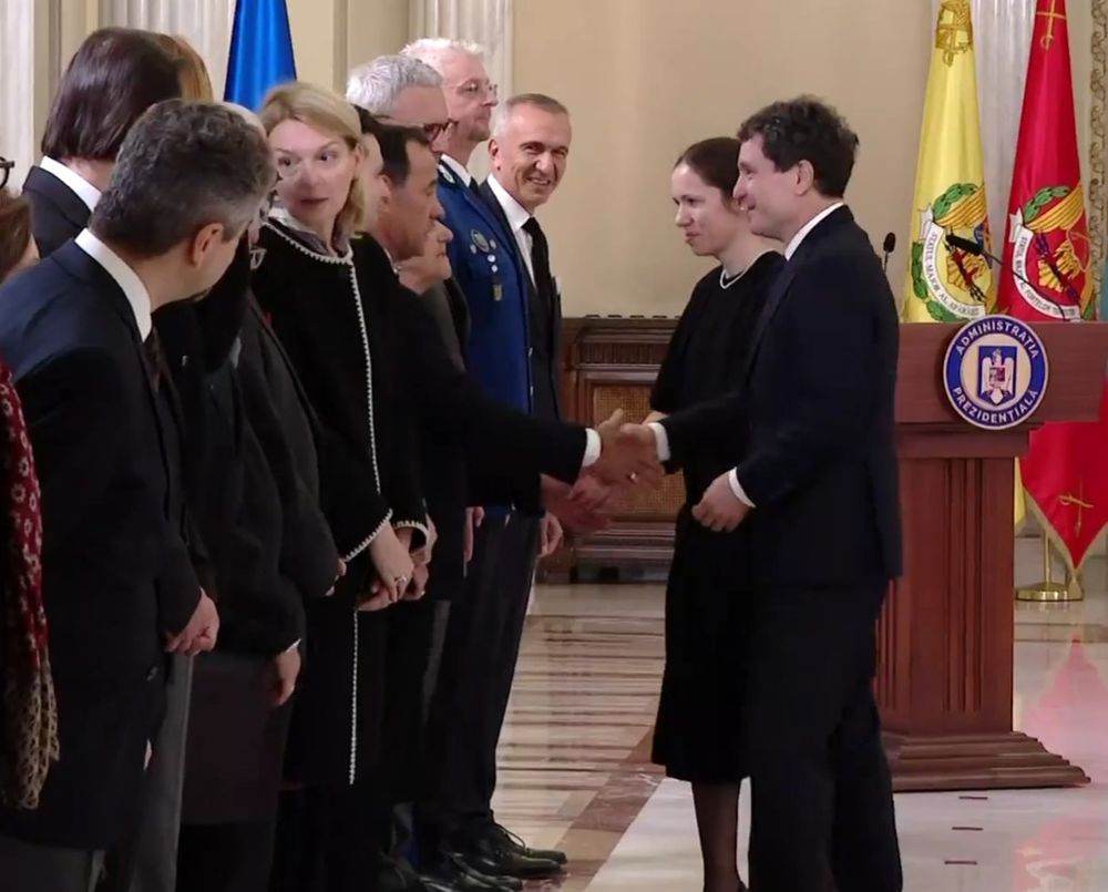 Nicuşor Dan, la ceremonia de la Cotroceni dedicată domnitorului Grigore Alexandru Ghyka